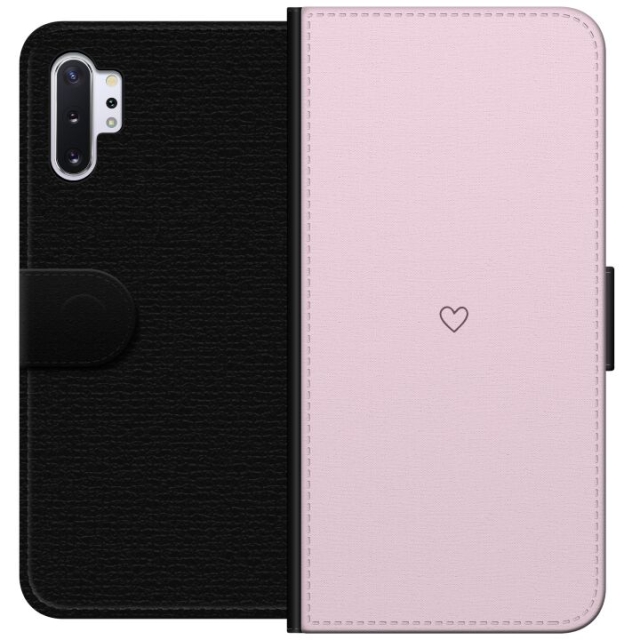 Lommeboketui til Samsung Galaxy Note10+ med Hjerte motiv