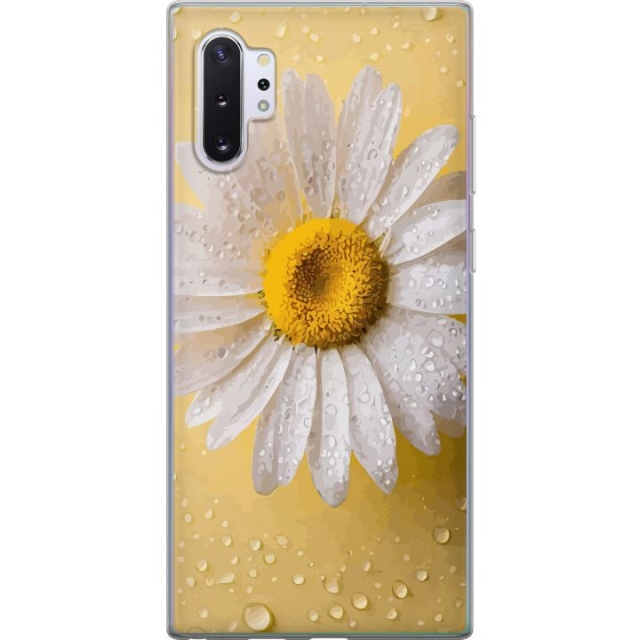 Mobildeksel til Samsung Galaxy Note10+ med Porselensblomst motiv
