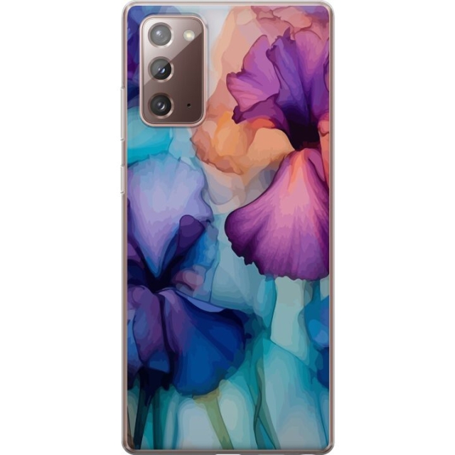 Mobildeksel til Samsung Galaxy Note20 med Magiske blomster motiv