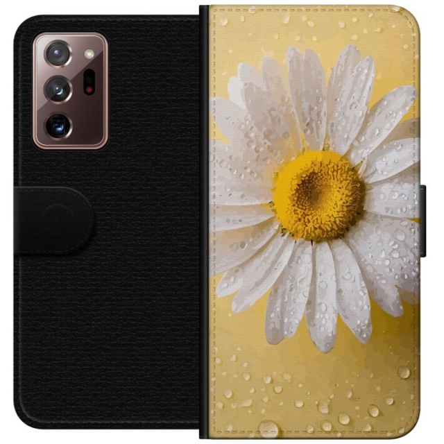 Lommeboketui til Samsung Galaxy Note20 Ultra med Porselensblomst motiv