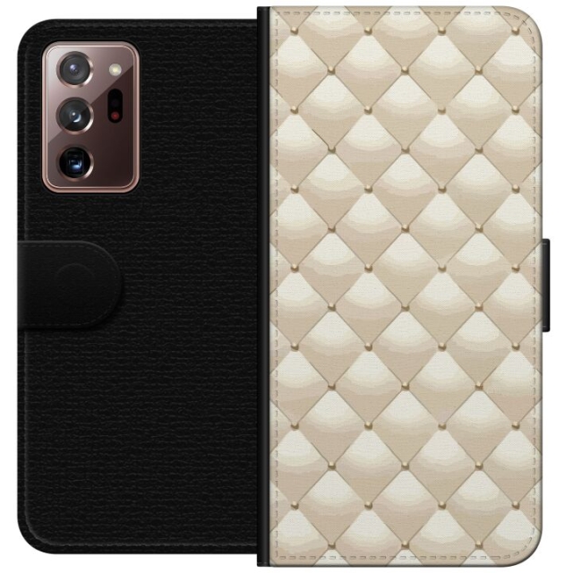Lommeboketui til Samsung Galaxy Note20 Ultra med Gullglans motiv
