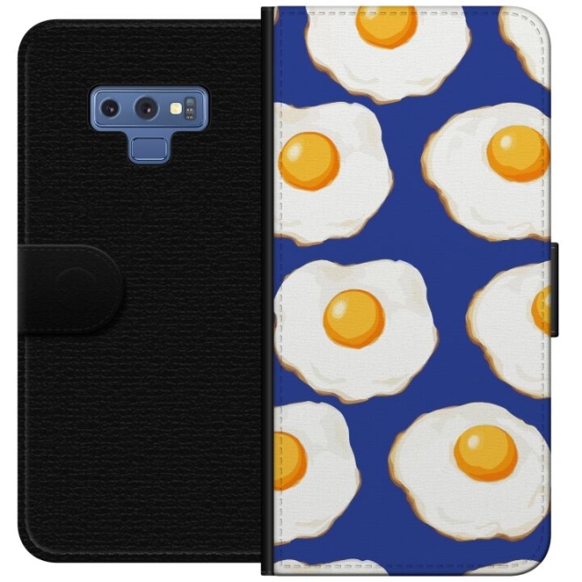 Lommeboketui til Samsung Galaxy Note9 med Stekte egg motiv