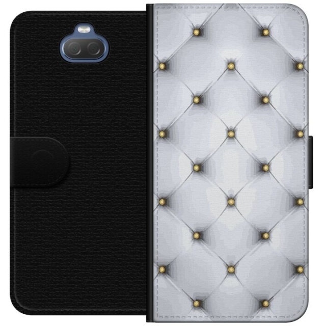 Lommeboketui til Sony Xperia 10 med Luksuriøst motiv