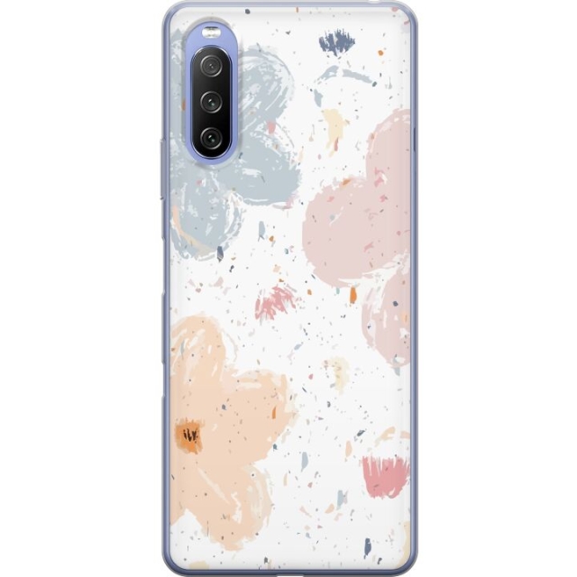 Mobildeksel til Sony Xperia 10 III med Blomster motiv