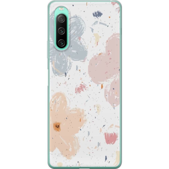 Mobildeksel til Sony Xperia 10 IV med Blomster motiv