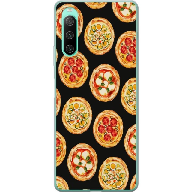 Mobildeksel til Sony Xperia 10 IV med Pizza motiv
