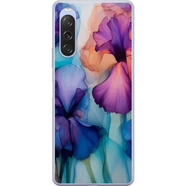 Mobildeksel til Sony Xperia 10 V med Magiske blomster motiv
