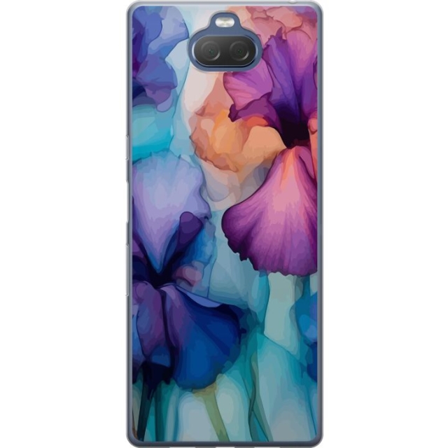 Mobildeksel til Sony Xperia 10 Plus med Magiske blomster motiv