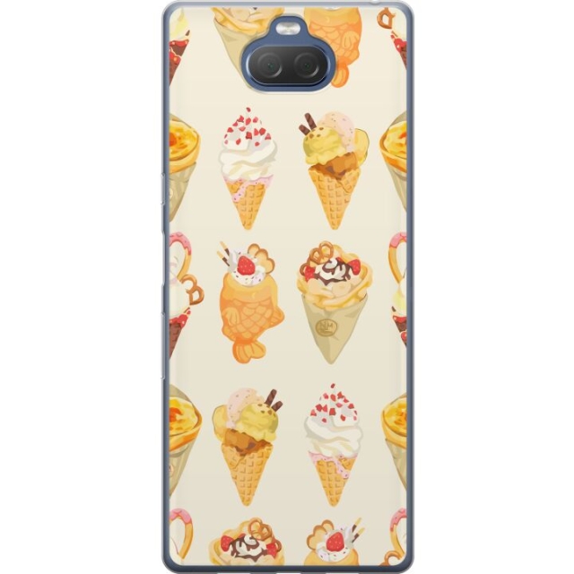 Mobildeksel til Sony Xperia 10 Plus med Glassig motiv