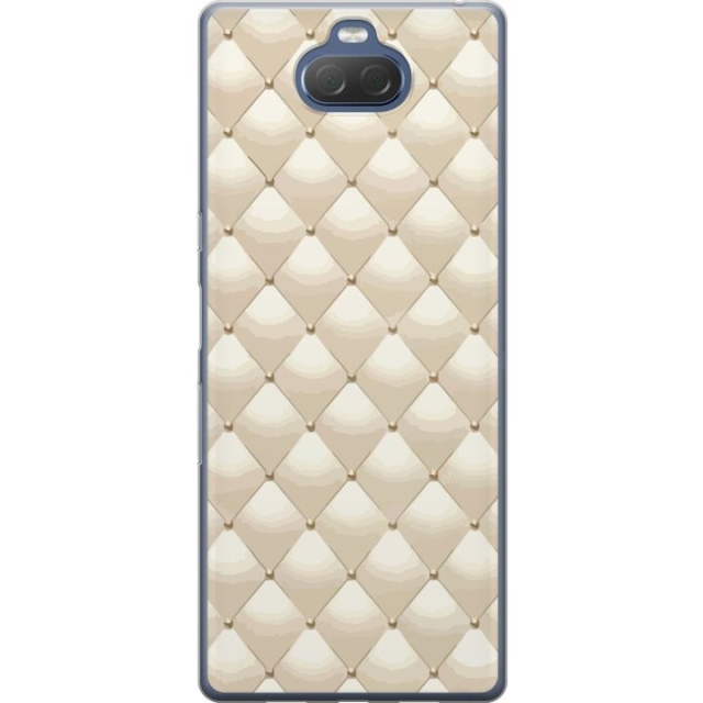 Mobildeksel til Sony Xperia 10 Plus med Gullglans motiv