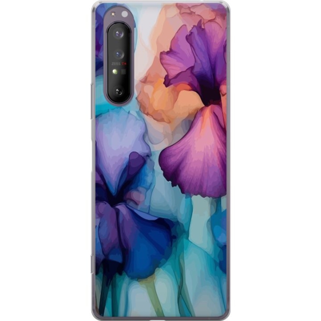 Mobildeksel til Sony Xperia 1 II med Magiske blomster motiv