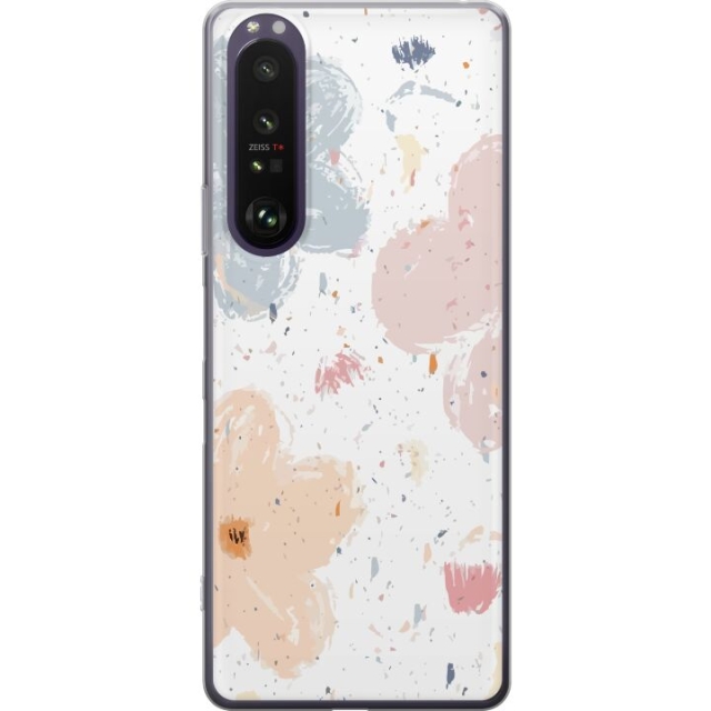 Mobildeksel til Sony Xperia 1 III med Blomster motiv