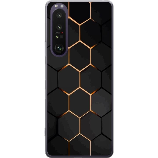 Mobildeksel til Sony Xperia 1 III med Luksuriøst Mønster motiv