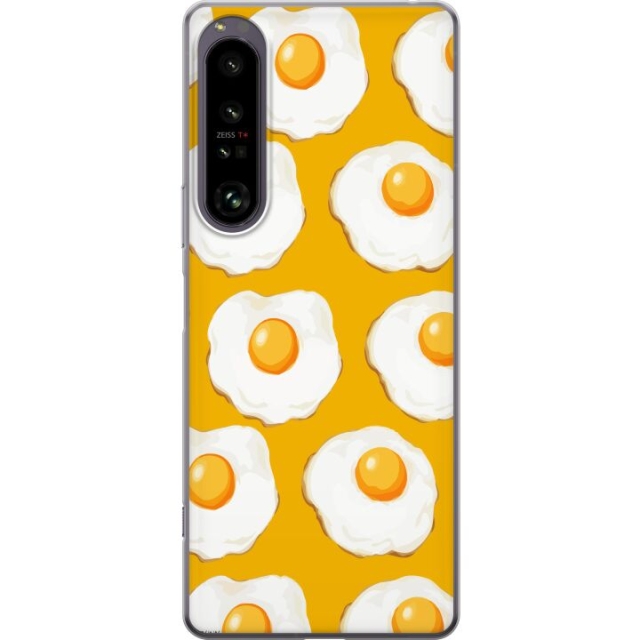 Mobildeksel til Sony Xperia 1 IV med Stekt egg motiv