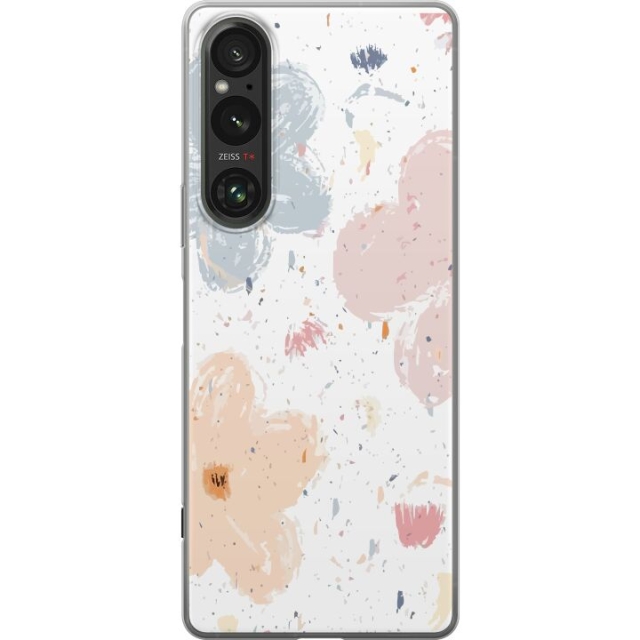 Mobildeksel til Sony Xperia 1 V med Blomster motiv