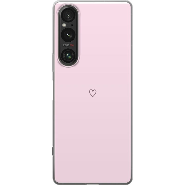 Mobildeksel til Sony Xperia 1 V med Hjerte motiv