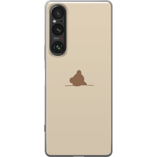 Mobildeksel til Sony Xperia 1 V med Nalle motiv