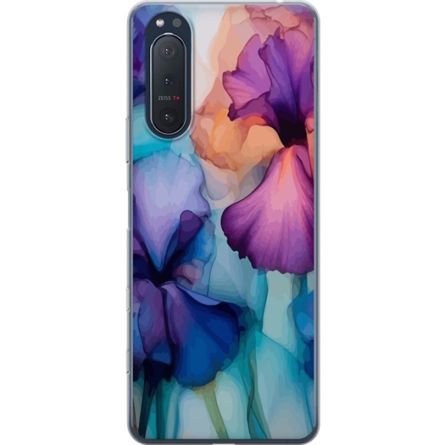 Mobildeksel til Sony Xperia 5 II med Magiske blomster motiv
