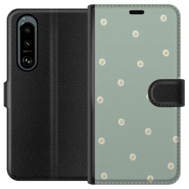 Lommeboketui til Sony Xperia 5 III med Prestekrage motiv