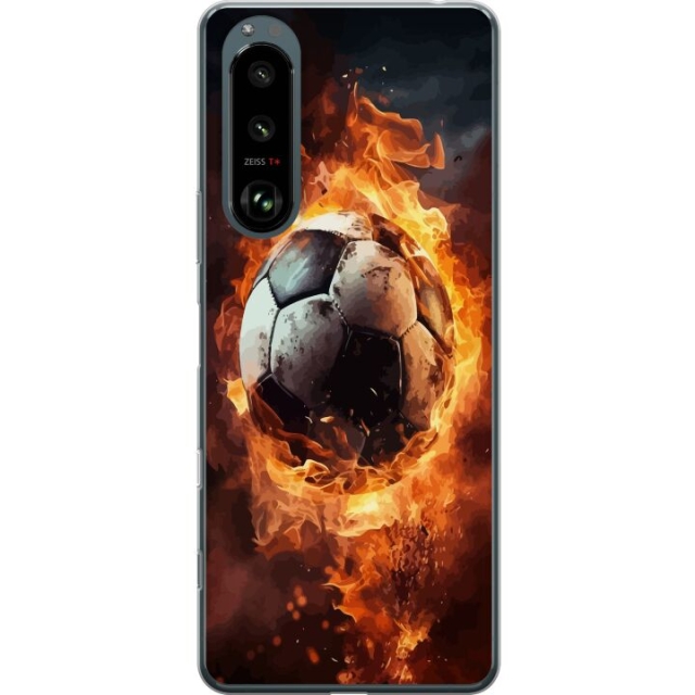 Mobildeksel til Sony Xperia 5 III med Fotball motiv