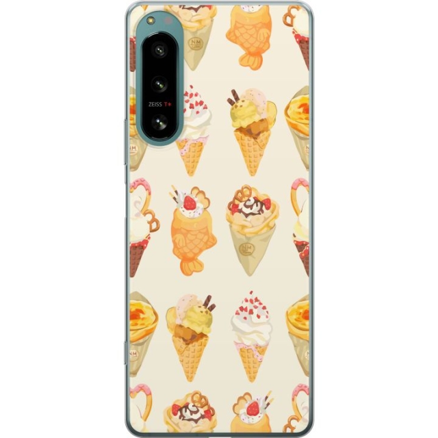 Mobildeksel til Sony Xperia 5 IV med Glassig motiv