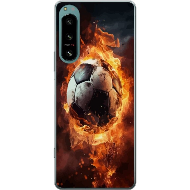 Mobildeksel til Sony Xperia 5 IV med Fotball motiv