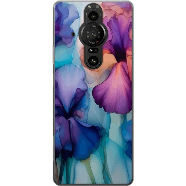 Mobildeksel til Sony Xperia Pro-I med Magiske blomster motiv