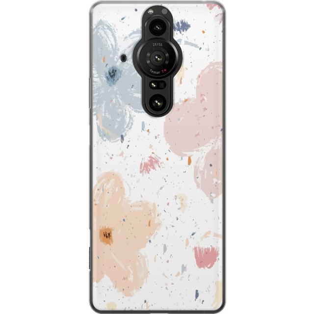 Mobildeksel til Sony Xperia Pro-I med Blomster motiv