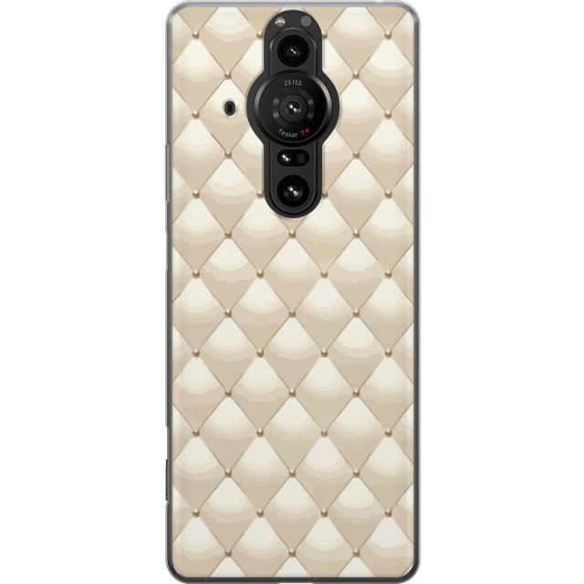 Mobildeksel til Sony Xperia Pro-I med Gullglans motiv