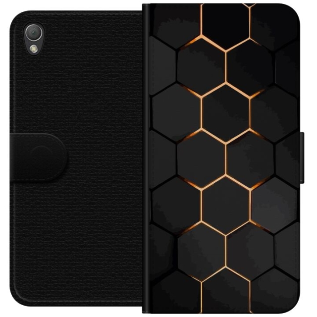 Lommeboketui til Sony Xperia Z3 med Luksuriøst Mønster motiv