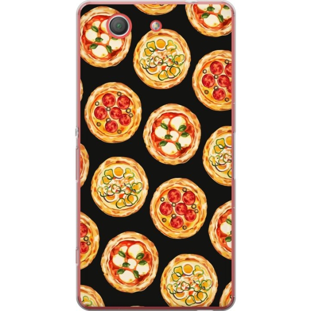 Mobildeksel til Sony Xperia Z3 Compact med Pizza motiv
