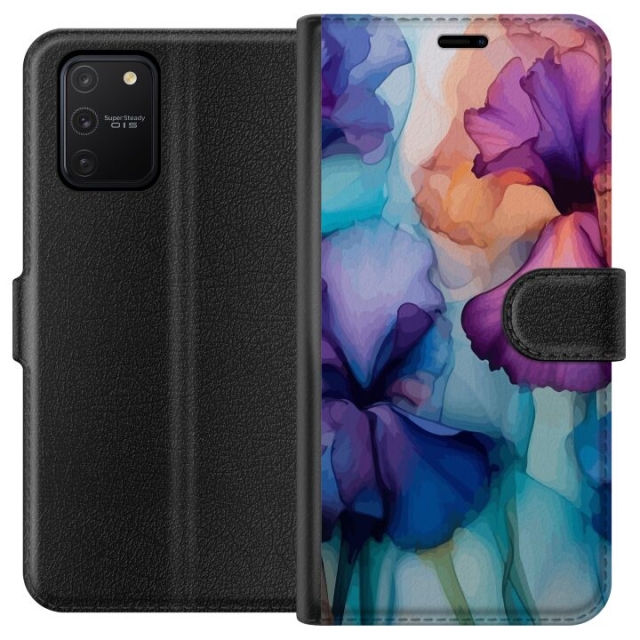 Lommeboketui til Samsung Galaxy S10 Lite med Magiske blomster motiv