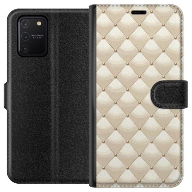 Lommeboketui til Samsung Galaxy S10 Lite med Gullglans motiv