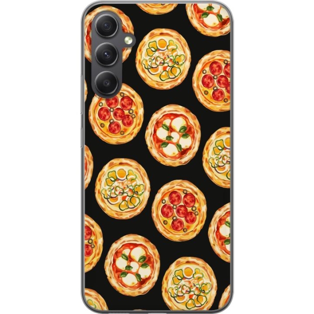 Mobildeksel til Samsung Galaxy S23 FE med Pizza motiv