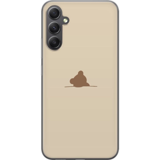 Mobildeksel til Samsung Galaxy S23 FE med Nalle motiv