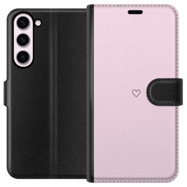 Lommeboketui til Samsung Galaxy S23+ med Hjerte motiv