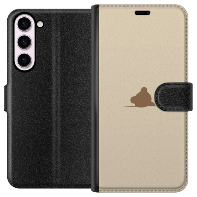 Lommeboketui til Samsung Galaxy S23+ med Nalle motiv