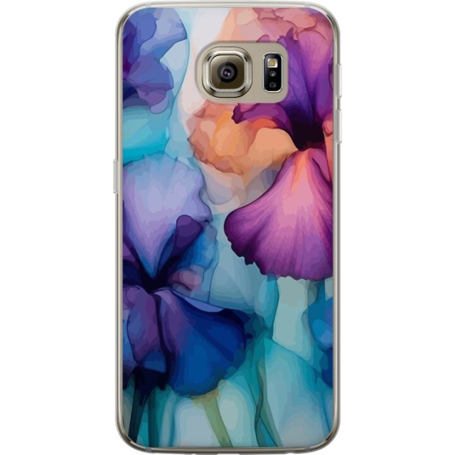 Mobildeksel til Samsung Galaxy S6 med Magiske blomster motiv