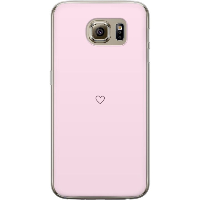 Mobildeksel til Samsung Galaxy S6 med Hjerte motiv