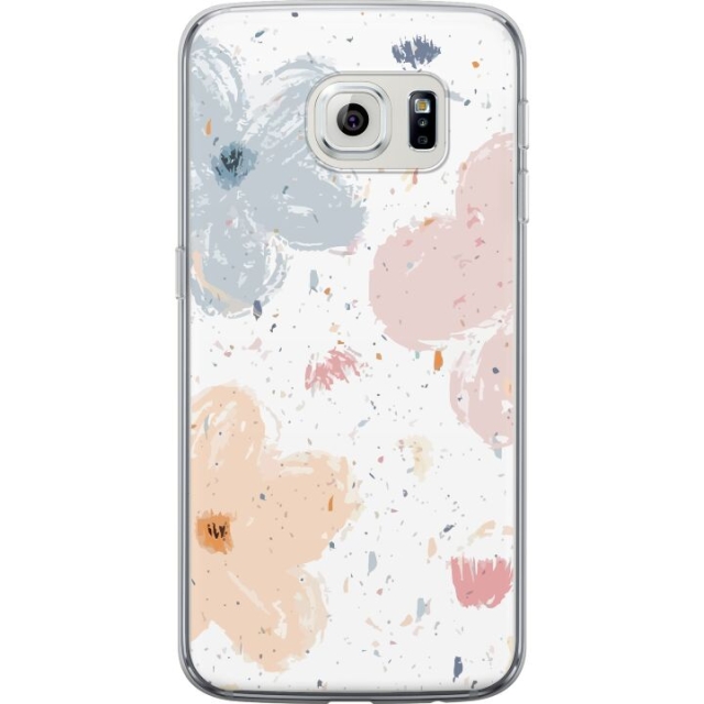 Mobildeksel til Samsung Galaxy S6 edge med Blomster motiv