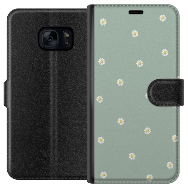 Lommeboketui til Samsung Galaxy S7 med Prestekrage motiv