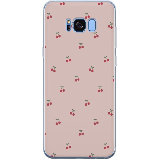 Mobildeksel til Samsung Galaxy S8 med Kirsebær motiv