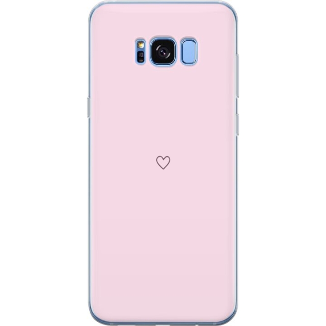 Mobildeksel til Samsung Galaxy S8 med Hjerte motiv