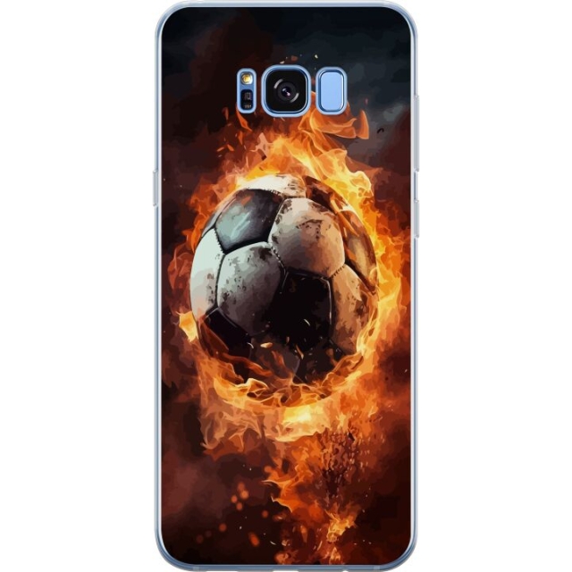Mobildeksel til Samsung Galaxy S8 med Fotball motiv