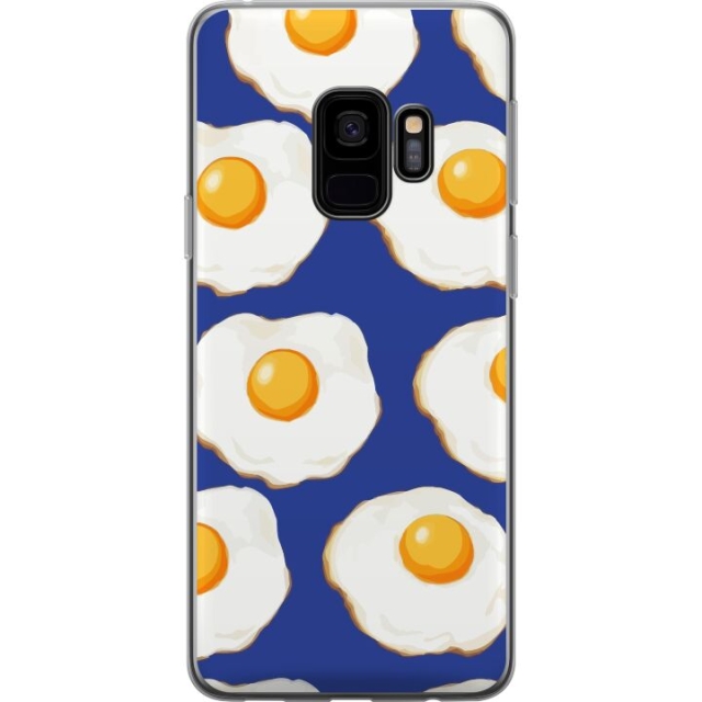 Mobildeksel til Samsung Galaxy S9 med Stekte egg motiv