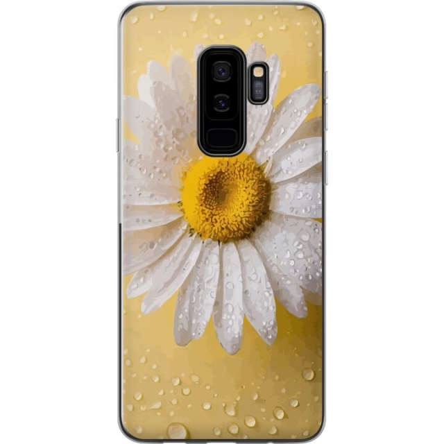 Mobildeksel til Samsung Galaxy S9+ med Porselensblomst motiv