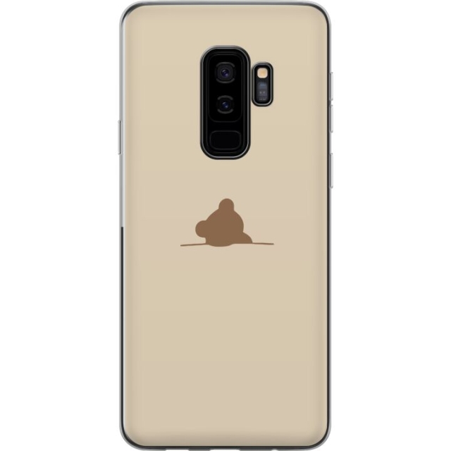 Mobildeksel til Samsung Galaxy S9+ med Nalle motiv