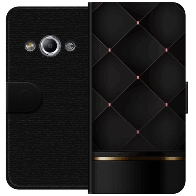 Lommeboketui til Samsung Galaxy Xcover 3 med Luksuslinje motiv