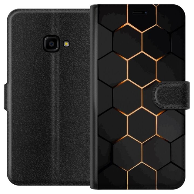Lommeboketui til Samsung Galaxy Xcover 4 med Luksuriøst Mønster motiv