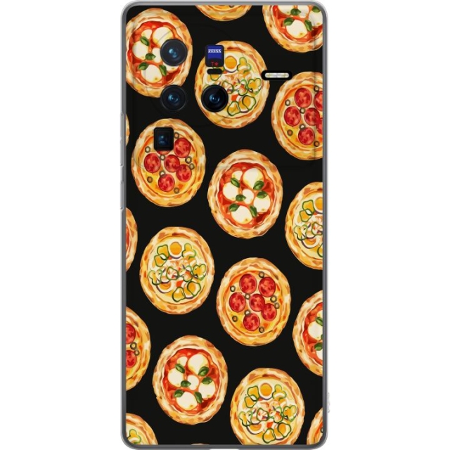 Mobildeksel til vivo X80 Pro med Pizza motiv